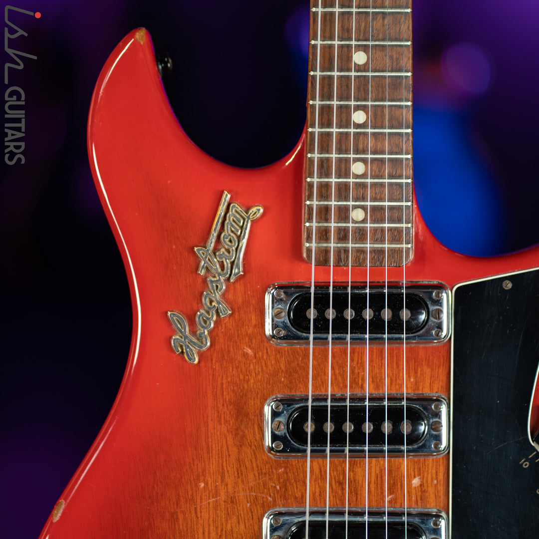 1965 Hagstrom Corvette Red Sunburst