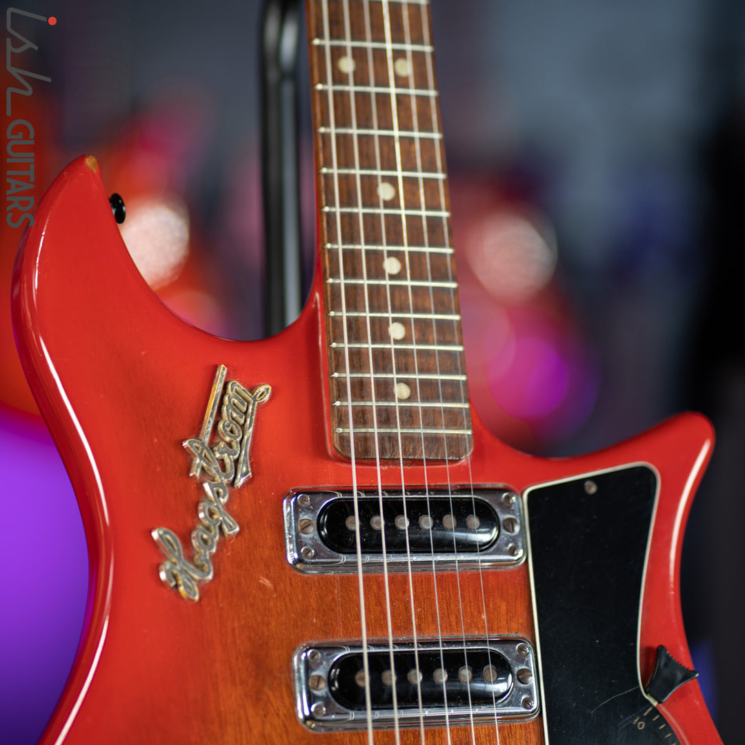1965 Hagstrom Corvette Red Sunburst