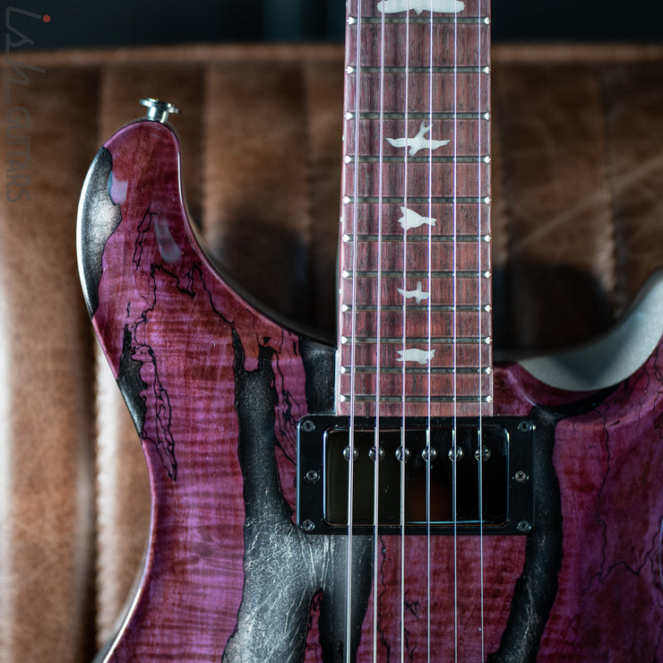 PRS Private Stock Hollowbody II Tremolo Piezo Spalted Maple Purple