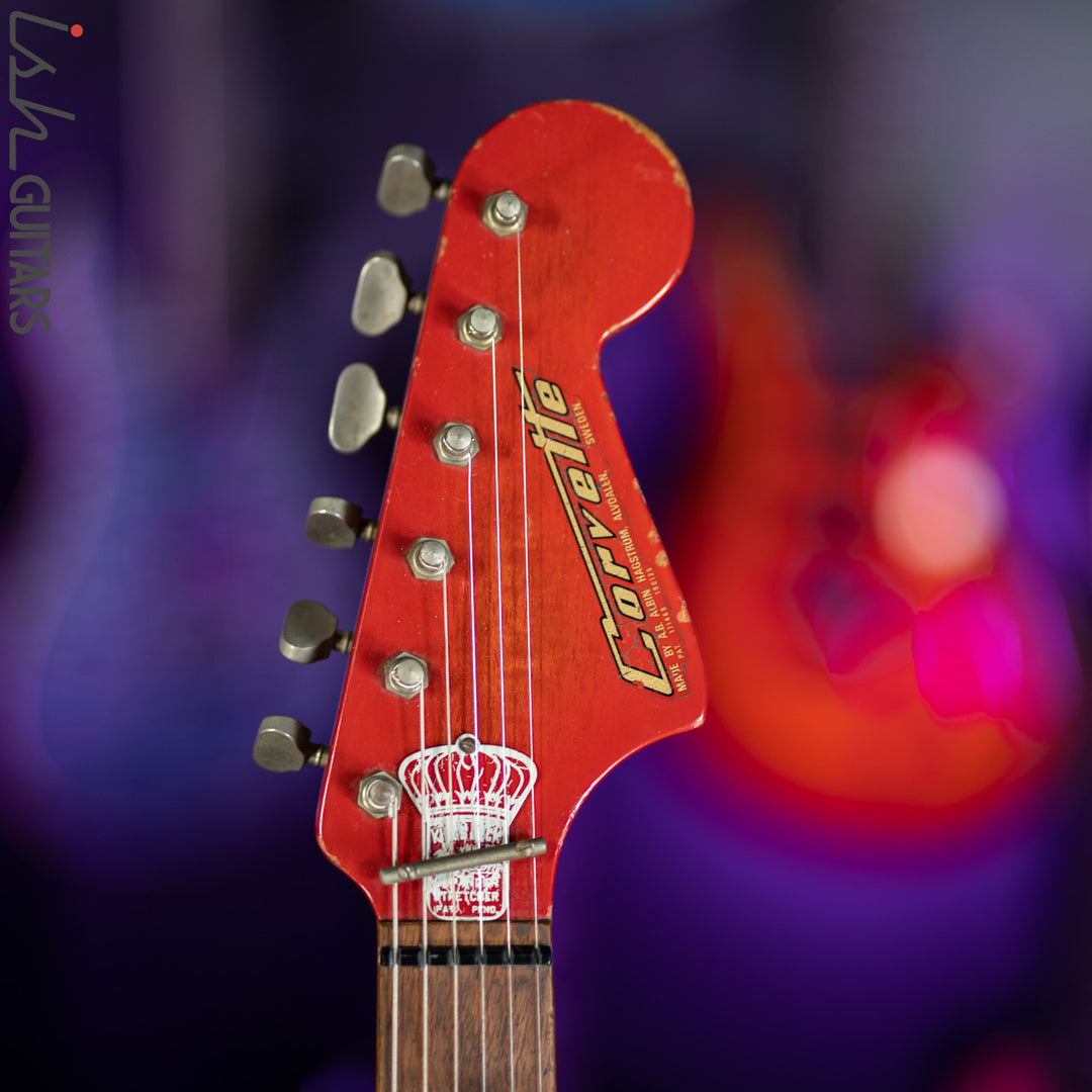 1965 Hagstrom Corvette Red Sunburst