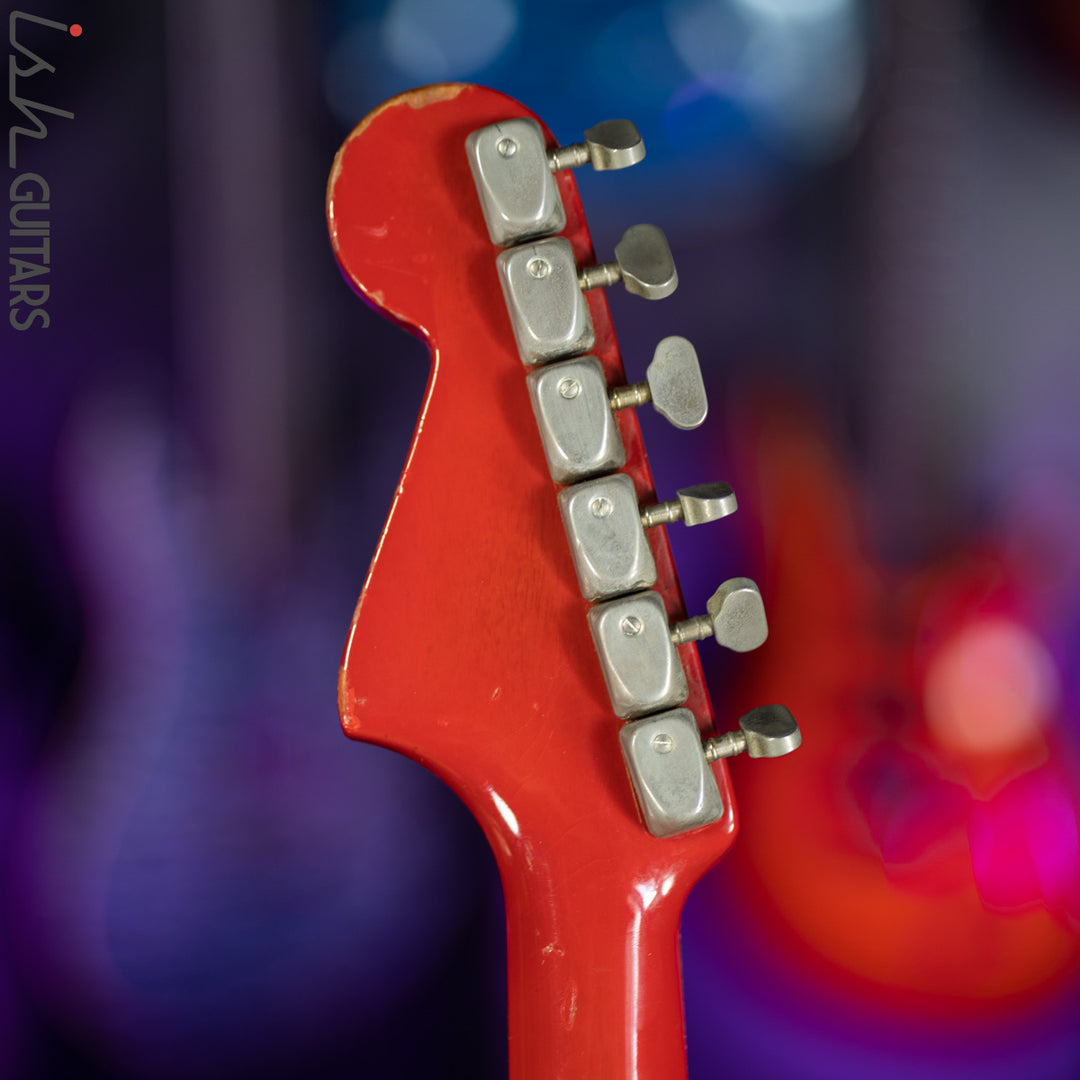 1965 Hagstrom Corvette Red Sunburst