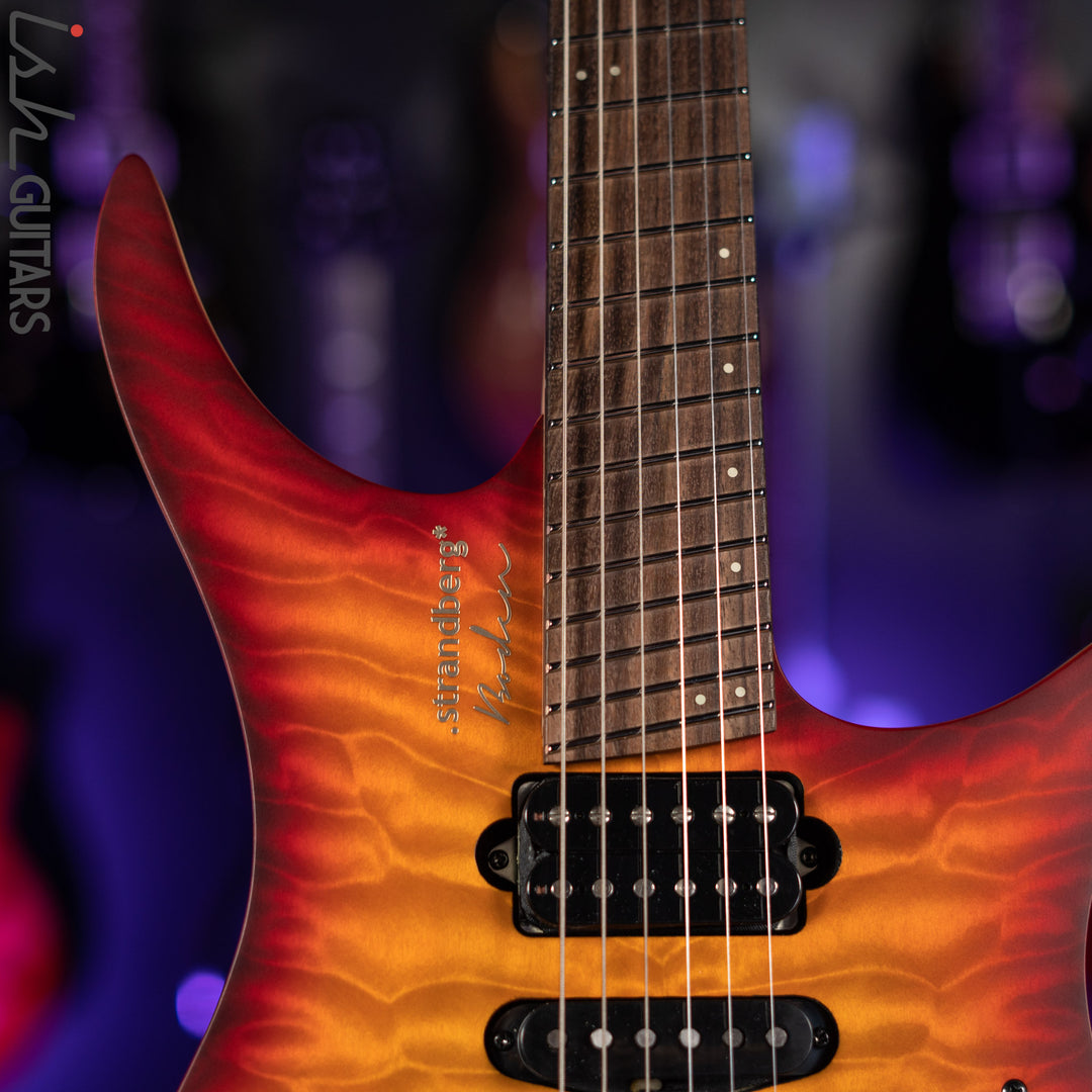 Strandberg Boden Fusion NX 6 Bonfire Red Satin