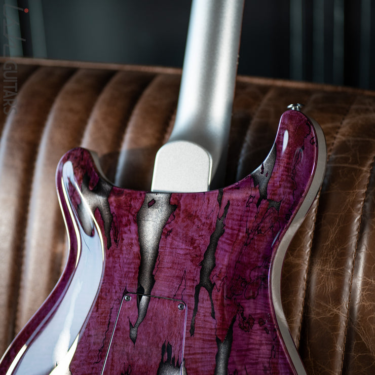 PRS Private Stock Hollowbody II Tremolo Piezo Spalted Maple Purple