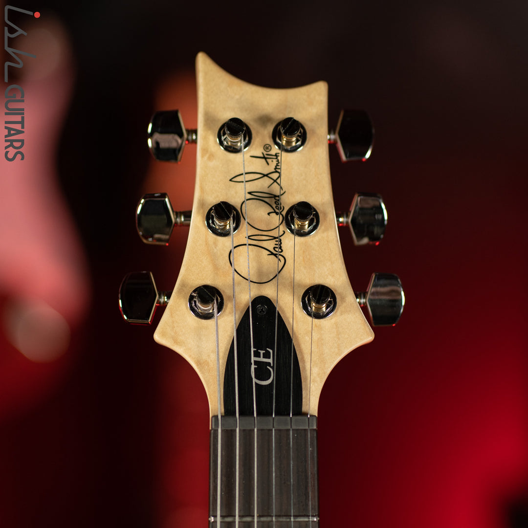 2021 PRS CE 24 Semi-Hollow Custom Color Cobalt Blue Wrap w/ Natural Back