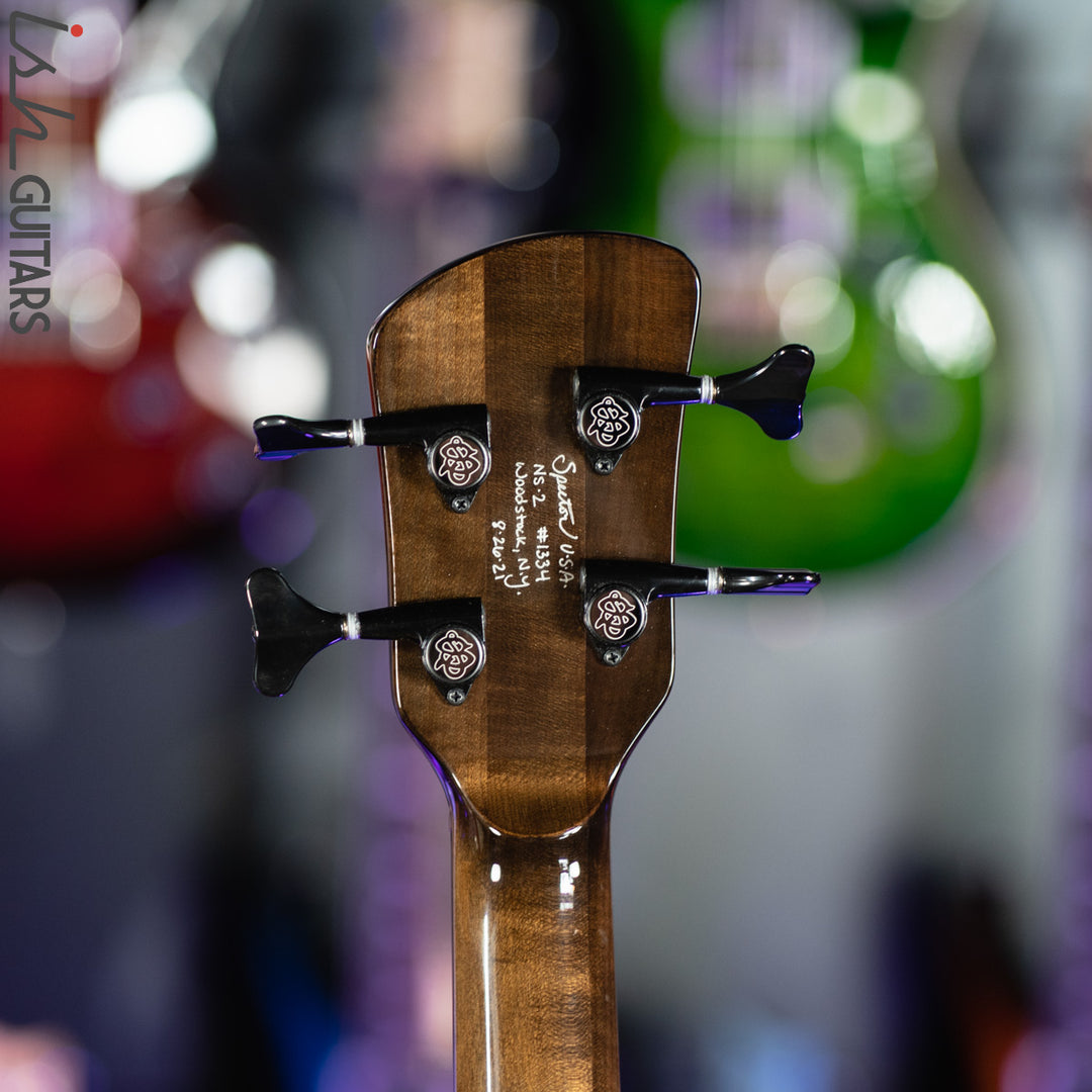 Spector NS-2 4-String Bass USA Passive Walnut Black Stain