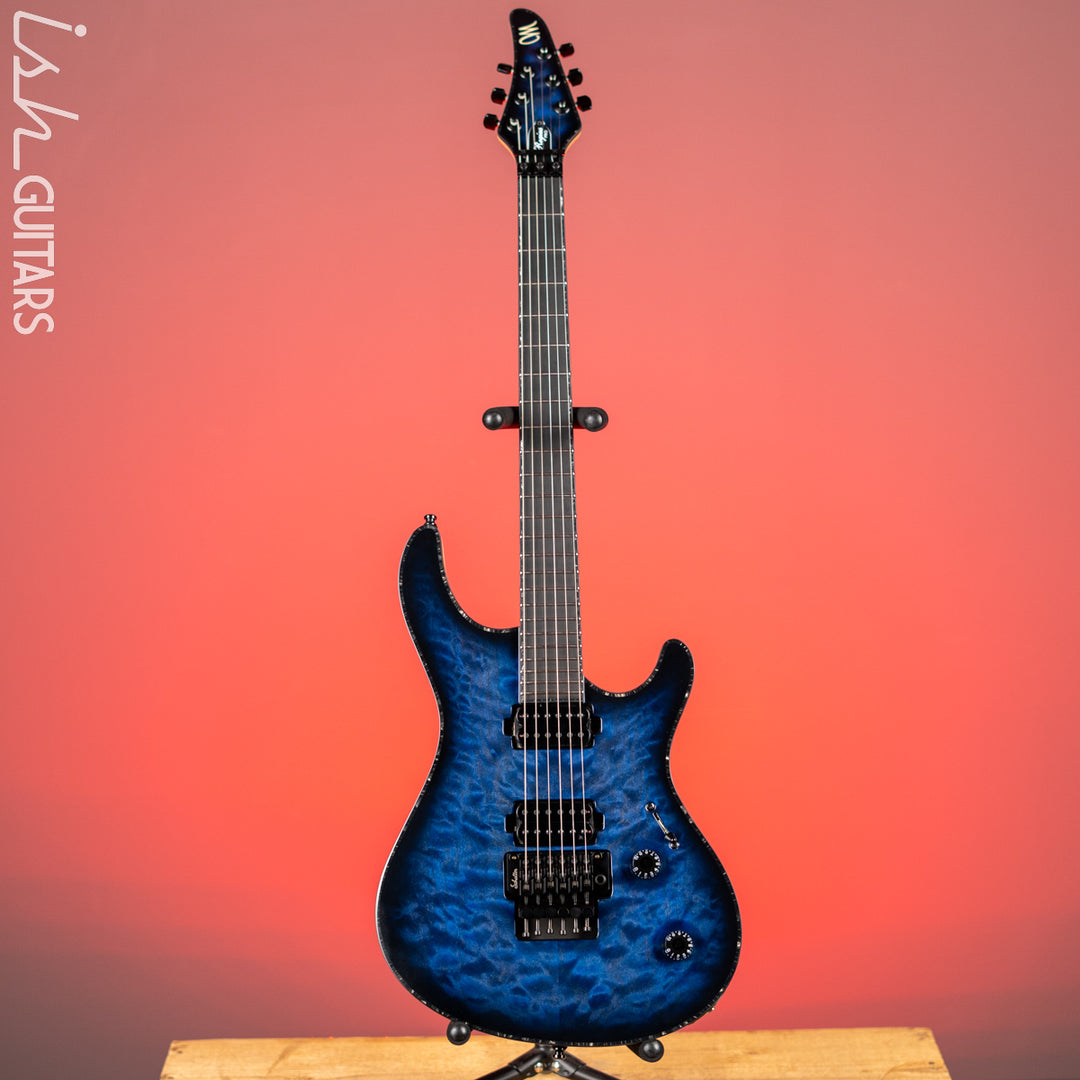 Mayones Regius PRO 6 Trans Dirty-Blue Gloss