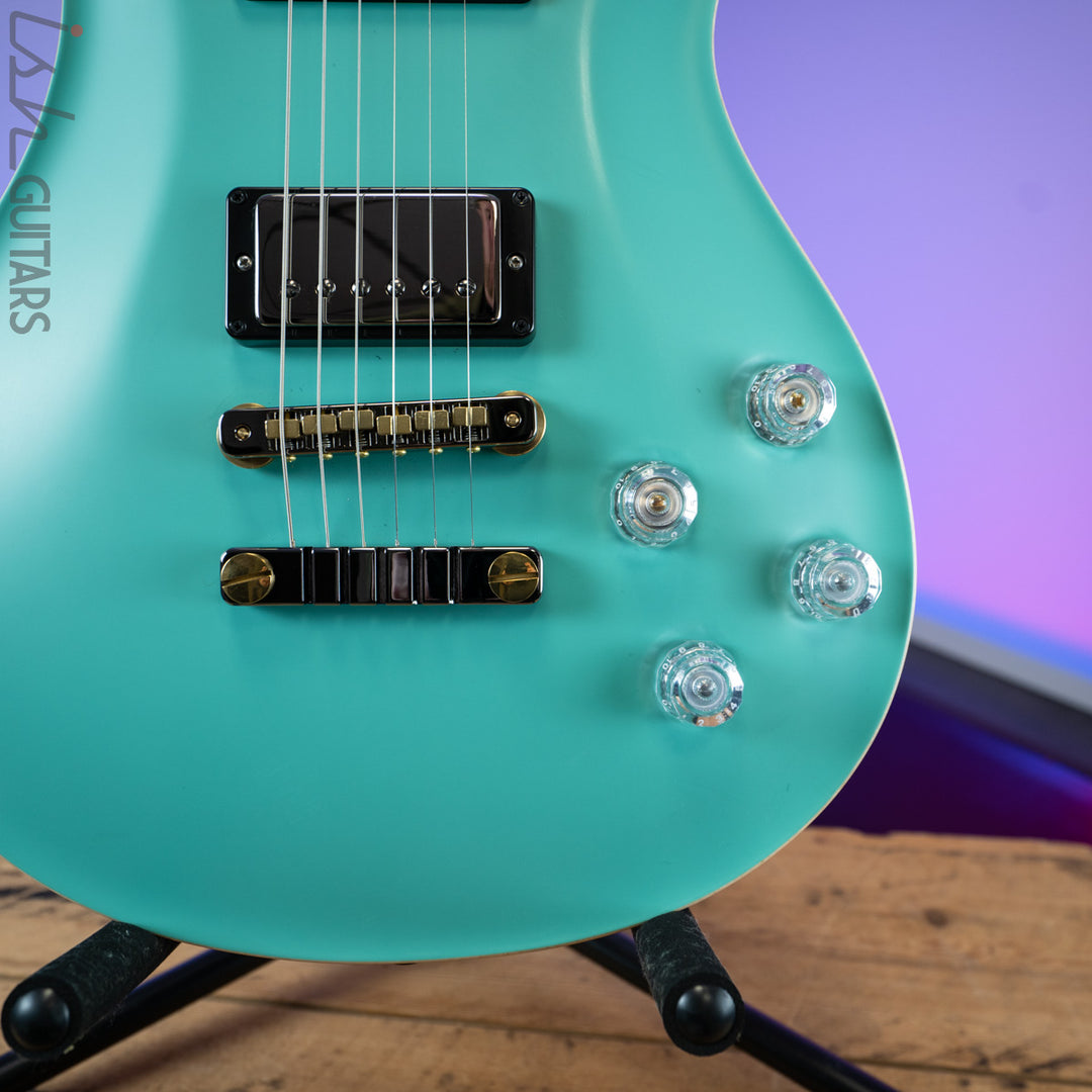 2020 PRS McCarty 594 Wood Library Opaque Seafoam Green Satin