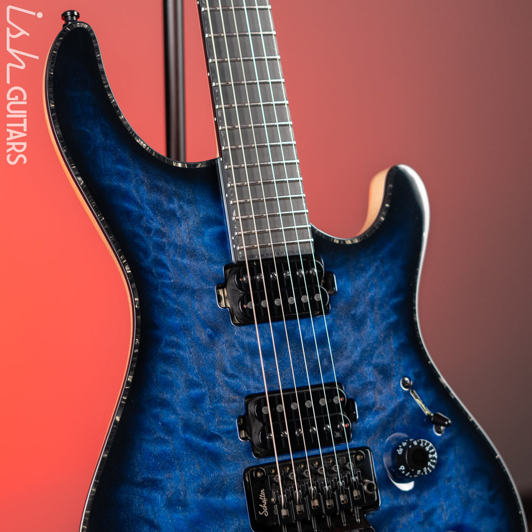 Mayones Regius PRO 6 Trans Dirty-Blue Gloss