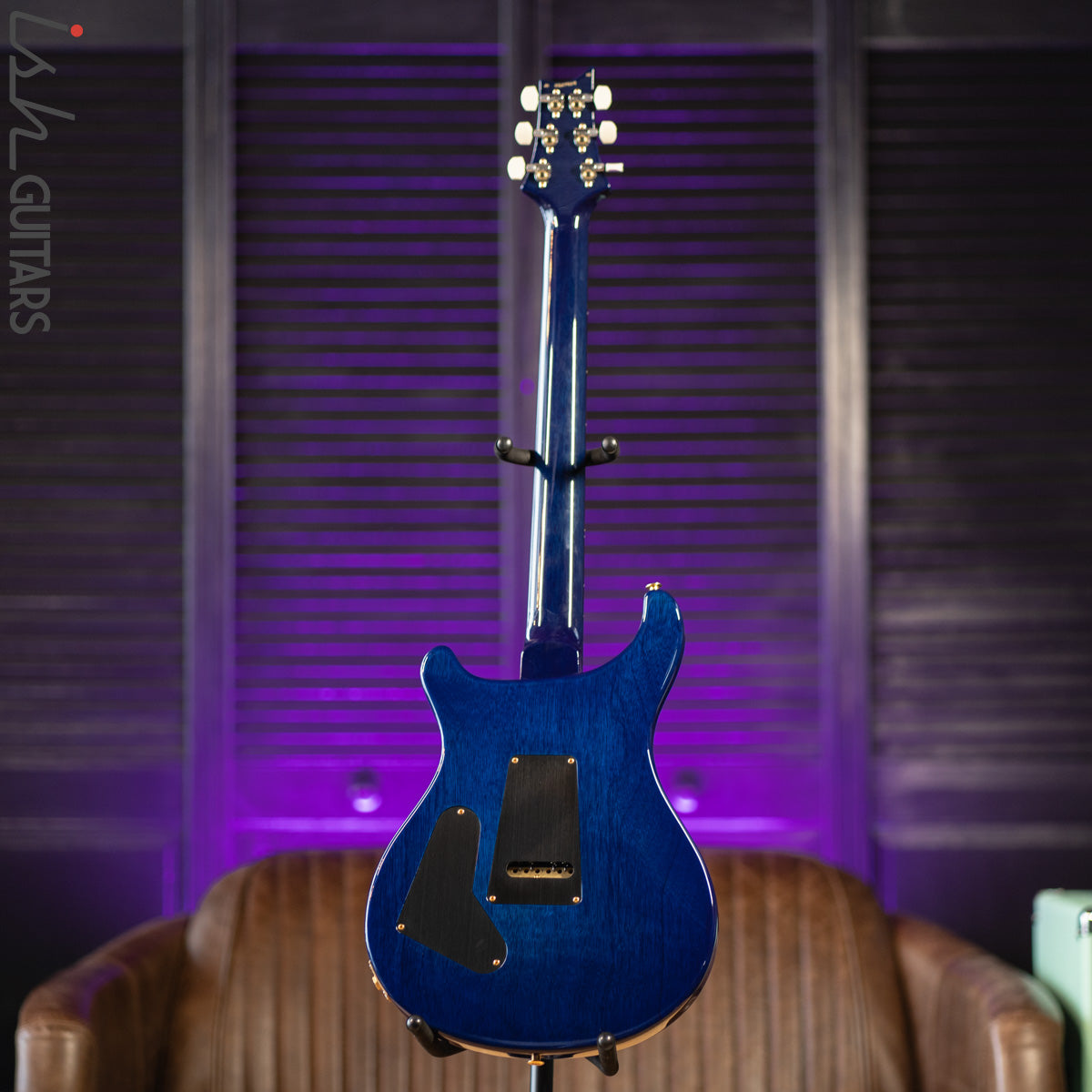 PRS Custom 24 35th Anniversary Violet Blue Burst Wrap 10 Top – Ish