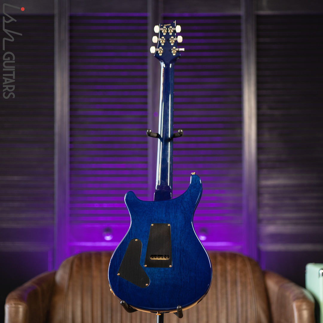 PRS Custom 24 35th Anniversary Violet Blue Burst Wrap 10 Top