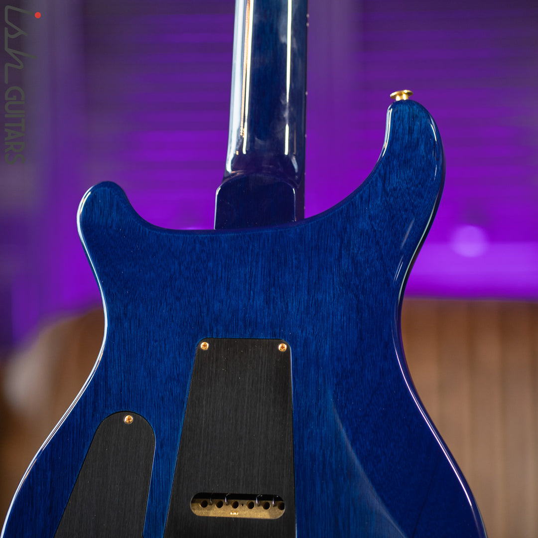 PRS Custom 24 35th Anniversary Violet Blue Burst Wrap 10 Top