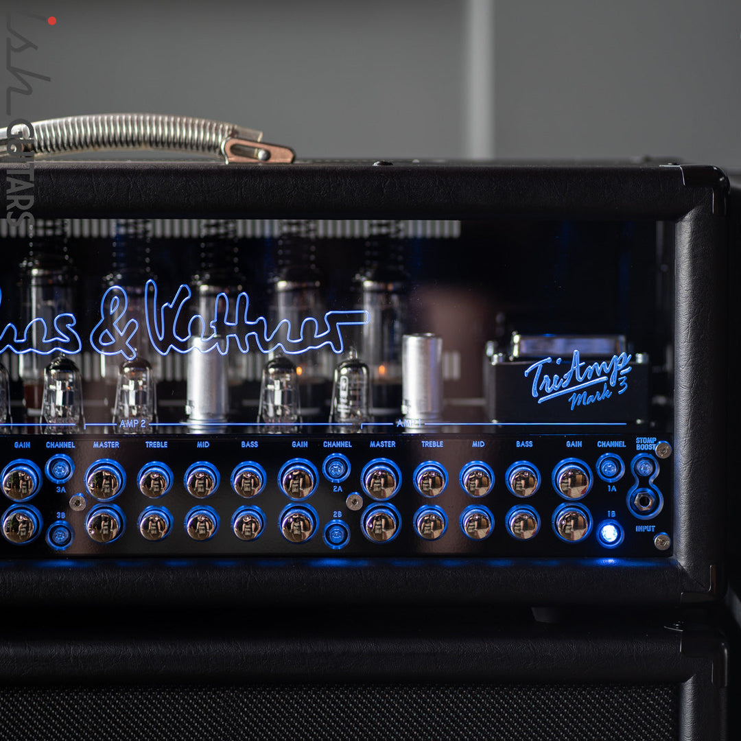 Hughes and Kettner TriAmp Mark 3 150W Programmable Tube Head Demo