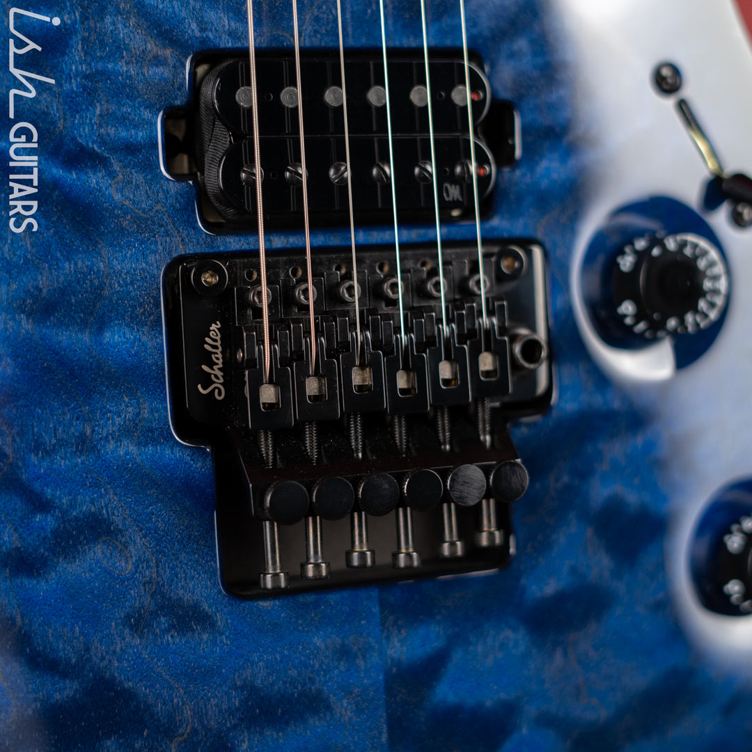 Mayones Regius PRO 6 Trans Dirty-Blue Gloss