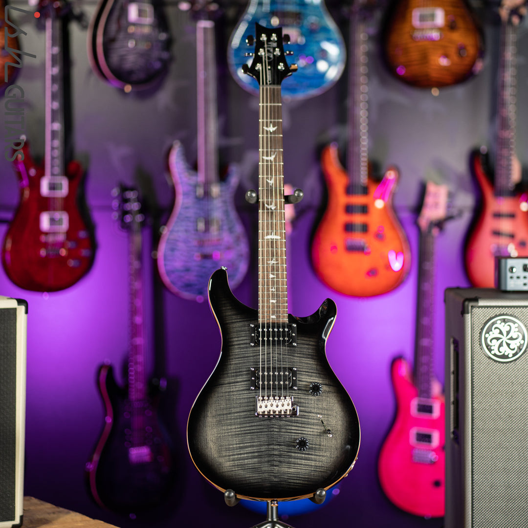 PRS SE Custom 24 Charcoal Burst