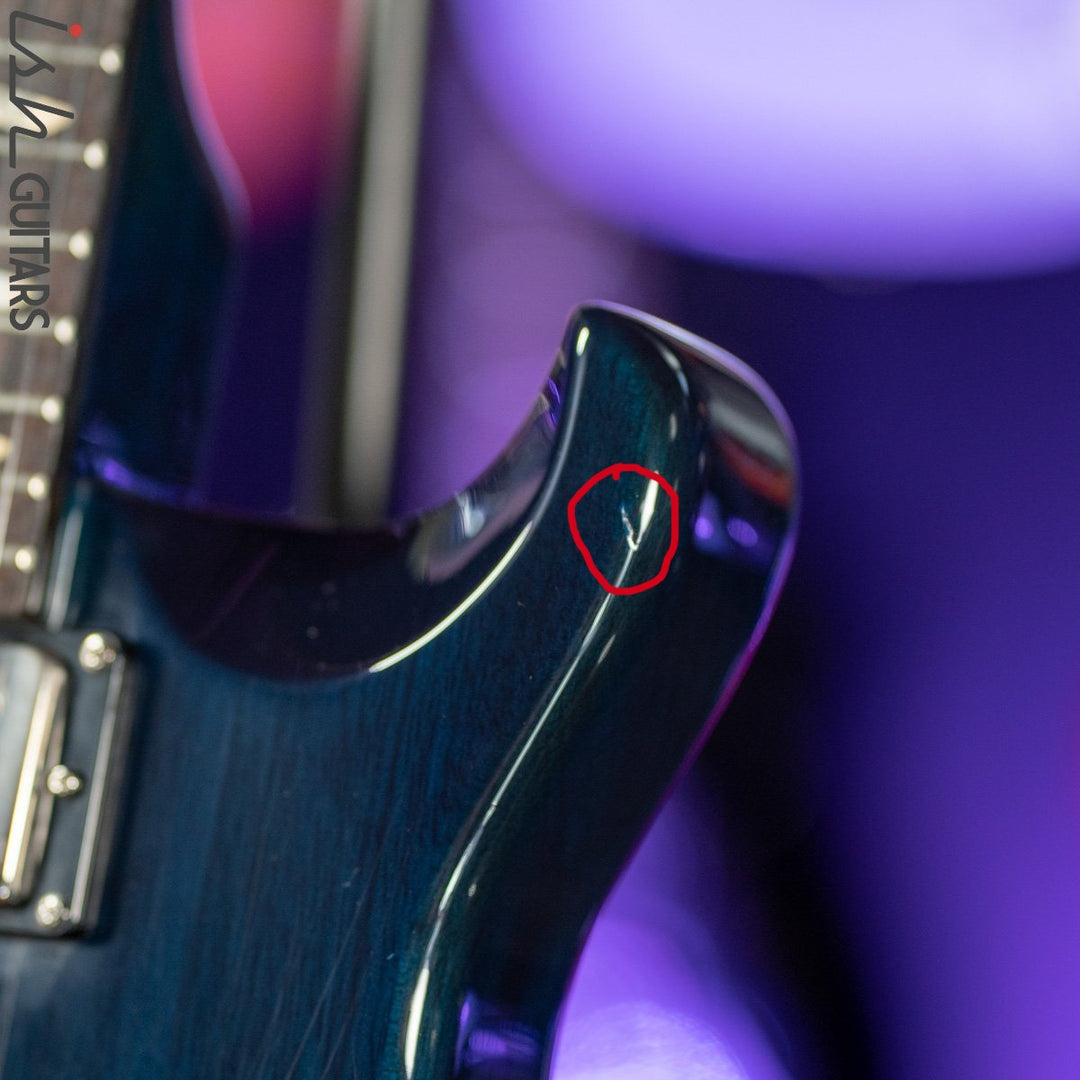 2001 PRS Santana SE Blue