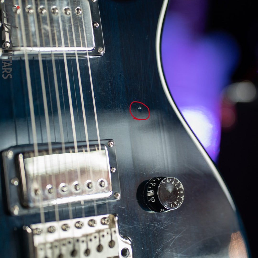 2001 PRS Santana SE Blue