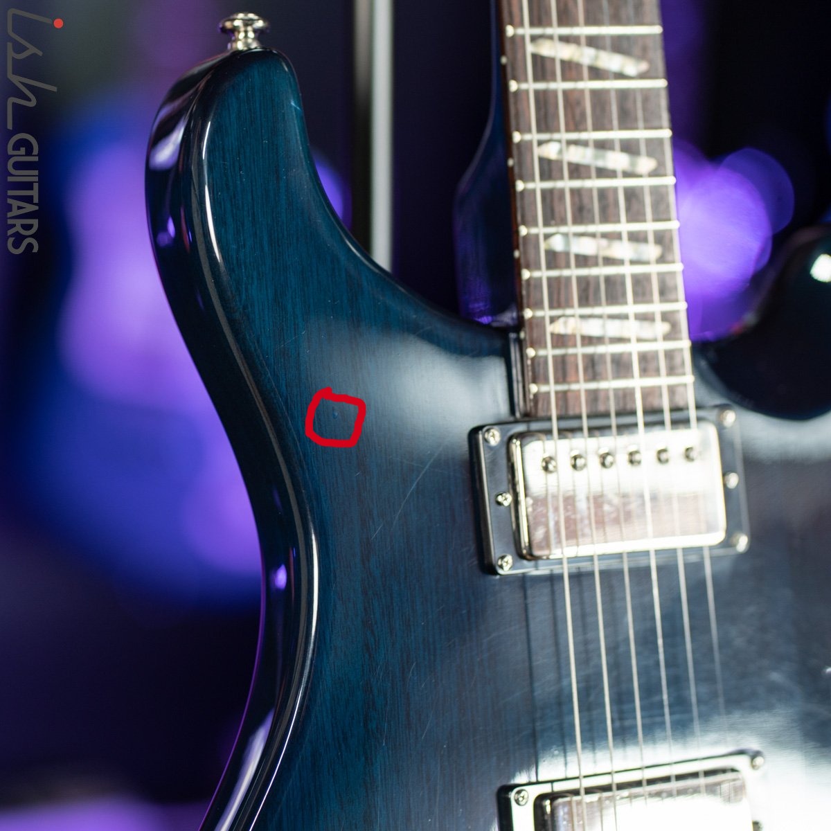 2001 PRS Santana SE Blue – Ish Guitars