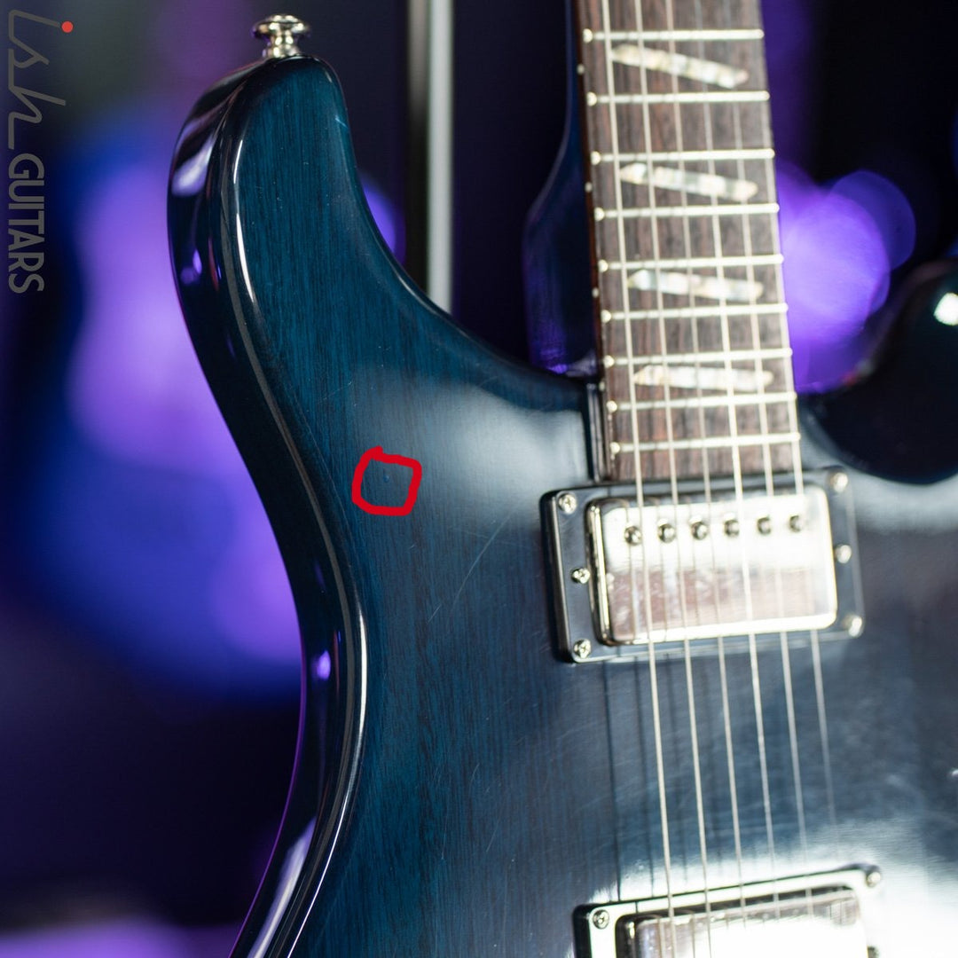 2001 PRS Santana SE Blue