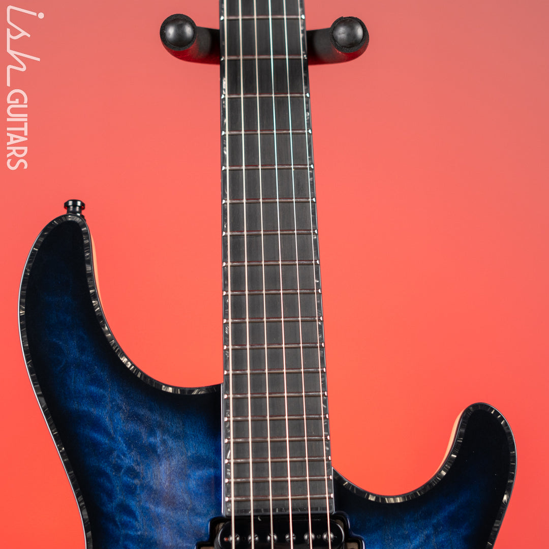 Mayones Regius PRO 6 Trans Dirty-Blue Gloss