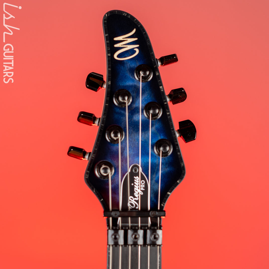 Mayones Regius PRO 6 Trans Dirty-Blue Gloss