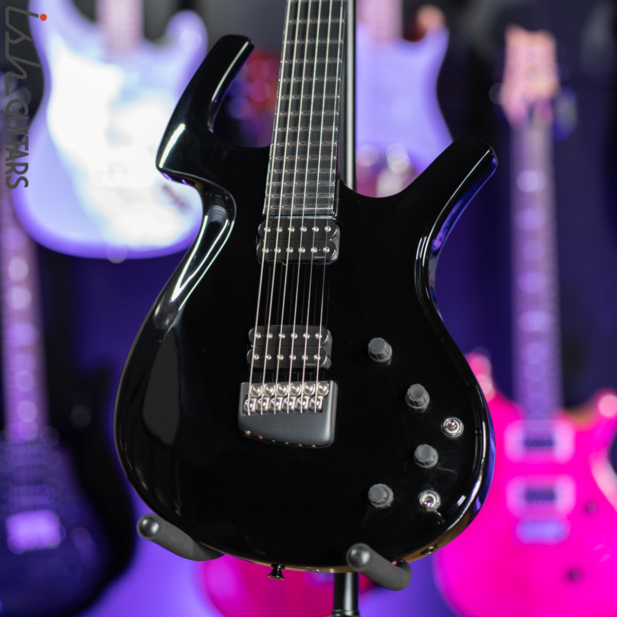 1993 Parker Fly Black – Ish Guitars