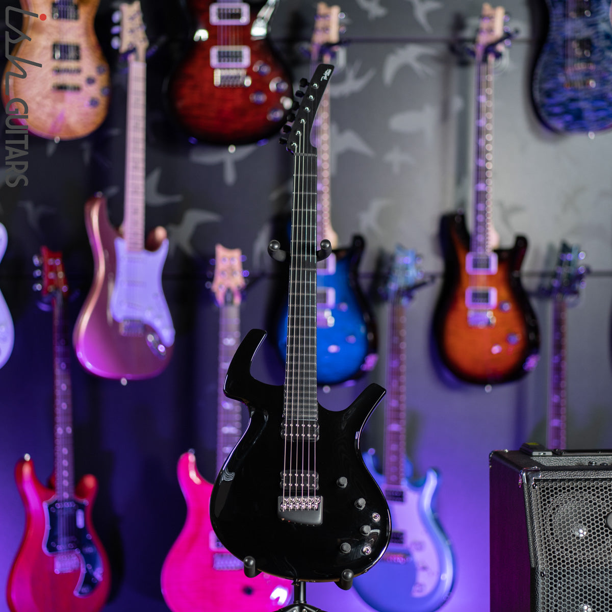 1993 Parker Fly Black – Ish Guitars