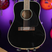 Fender CD-160SE 12 String Dreadnought Acoustic Guitar Black
