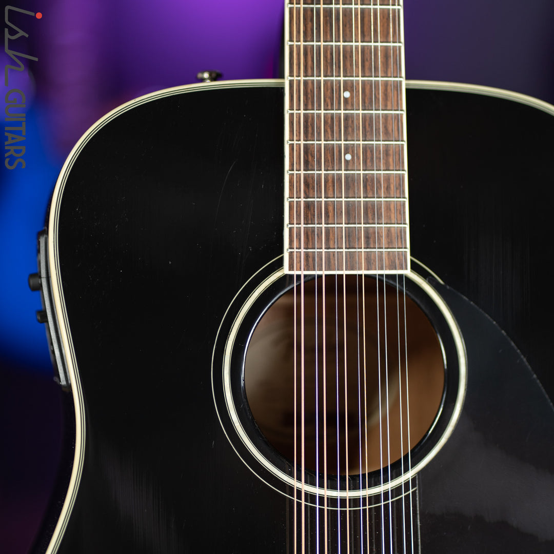 Fender CD-160SE 12 String Dreadnought Acoustic Guitar Black