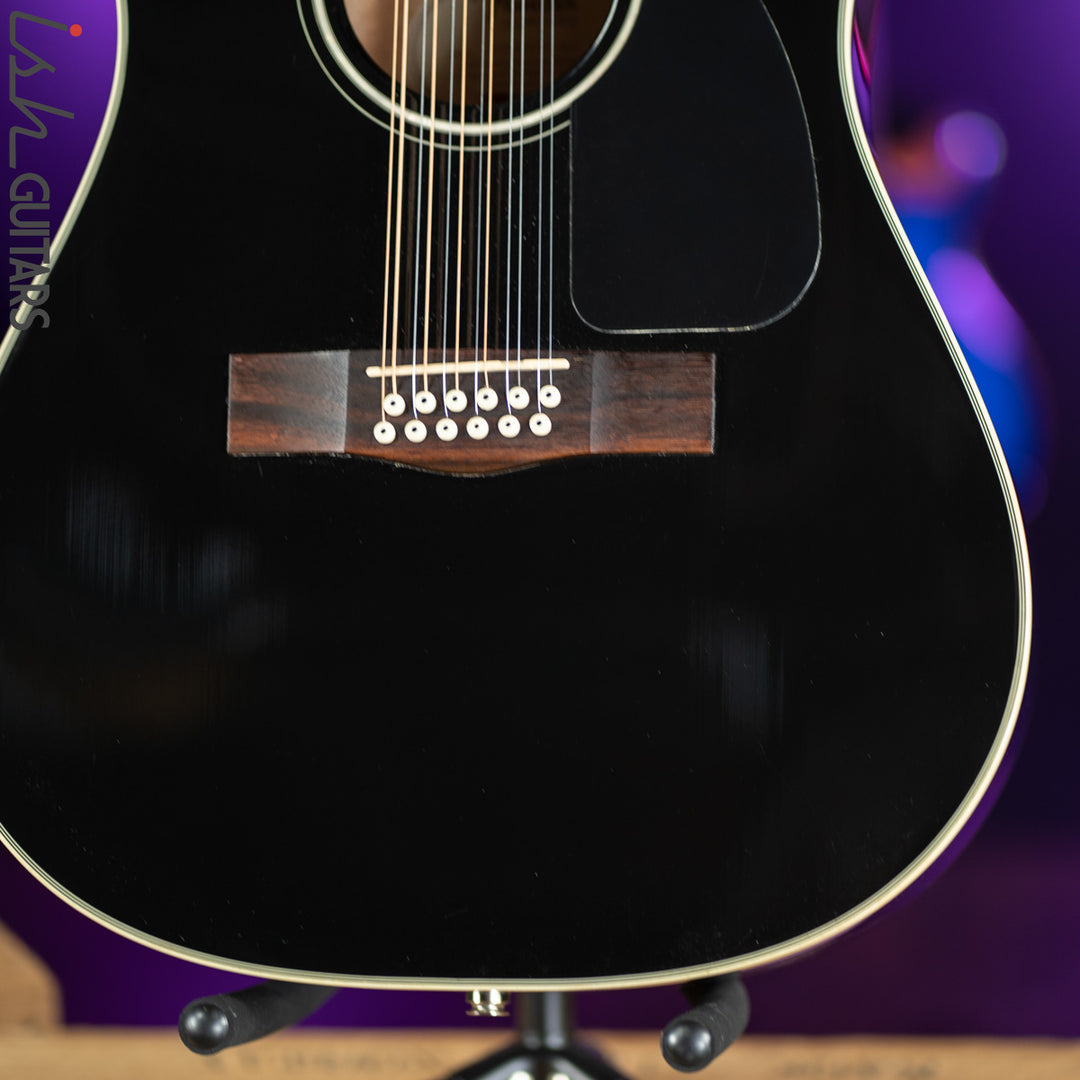 Fender CD-160SE 12 String Dreadnought Acoustic Guitar Black