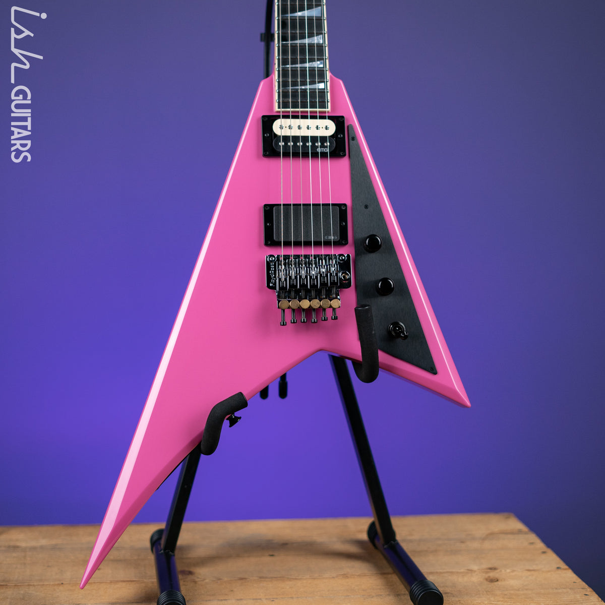 Pink Randy Rhodes 2020 Jackson Randy Rhoads Custom Shop Platinum Pink – Ish Guitars
