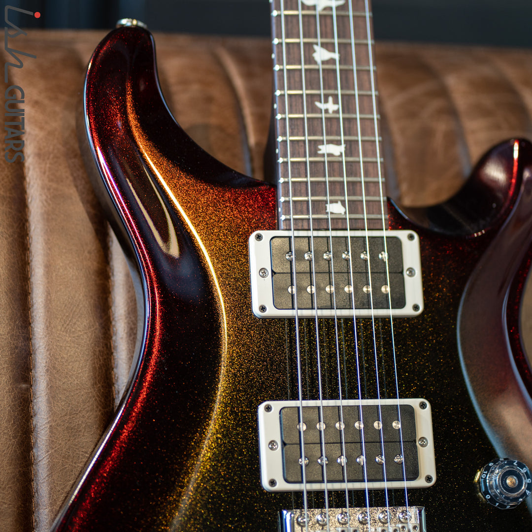 PRS CE 24 Custom Color Gold Fireburst Metallic