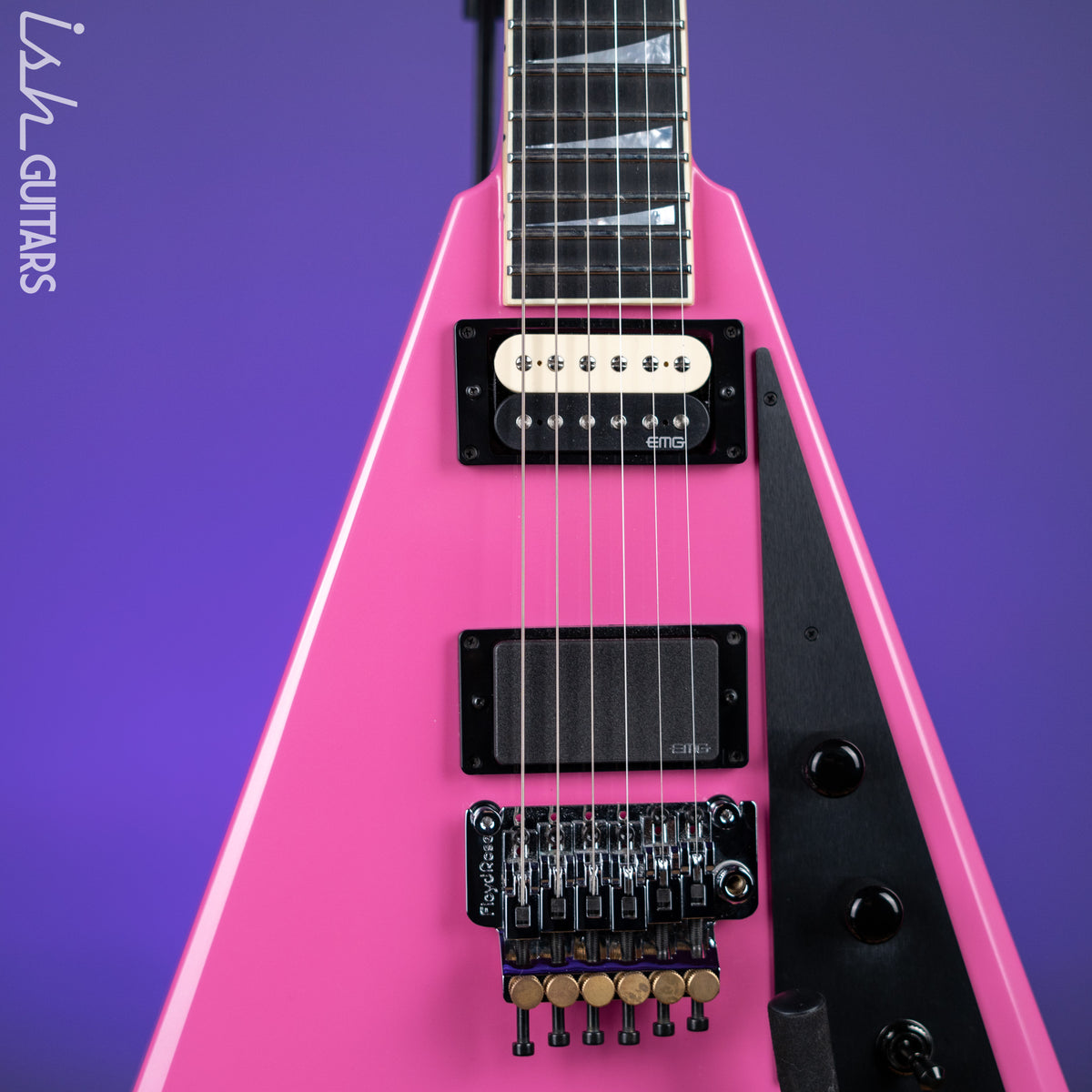 Pink Randy Rhodes 2020 Jackson Randy Rhoads Custom Shop Platinum Pink – Ish Guitars