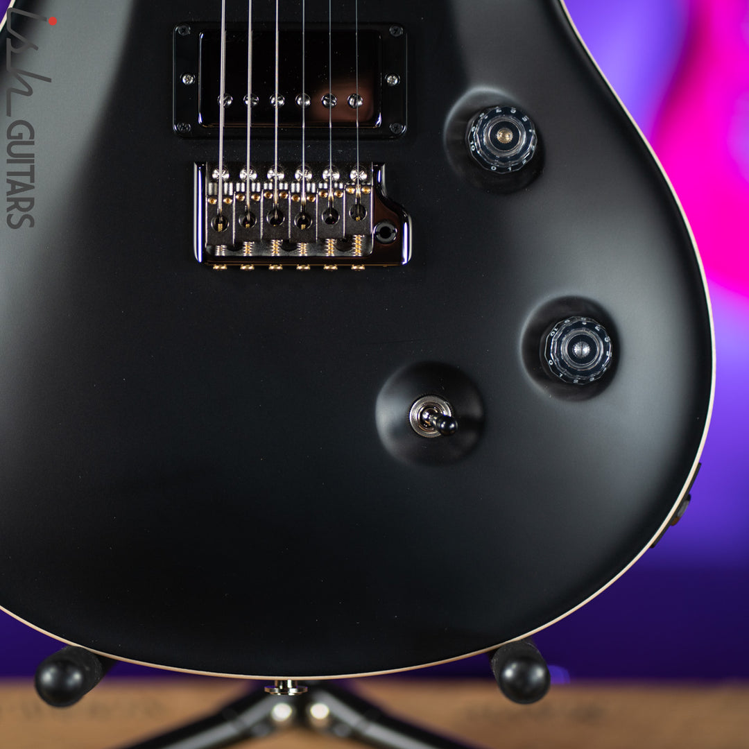 PRS Custom 24 Wood Library Black Opaque Satin Figured Maple