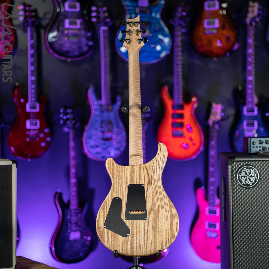 PRS Custom 24 Wood Library Black Opaque Satin Figured Maple