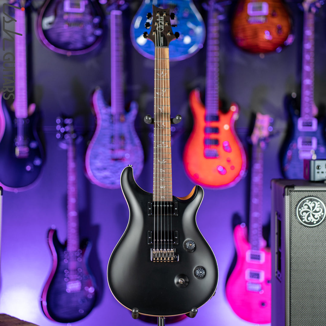PRS Custom 24 Wood Library Black Opaque Satin
