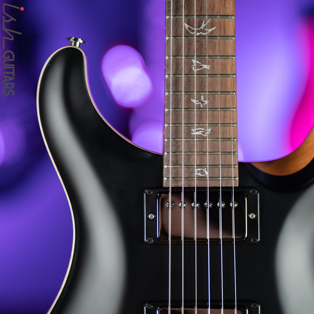 PRS Custom 24 Wood Library Black Opaque Satin