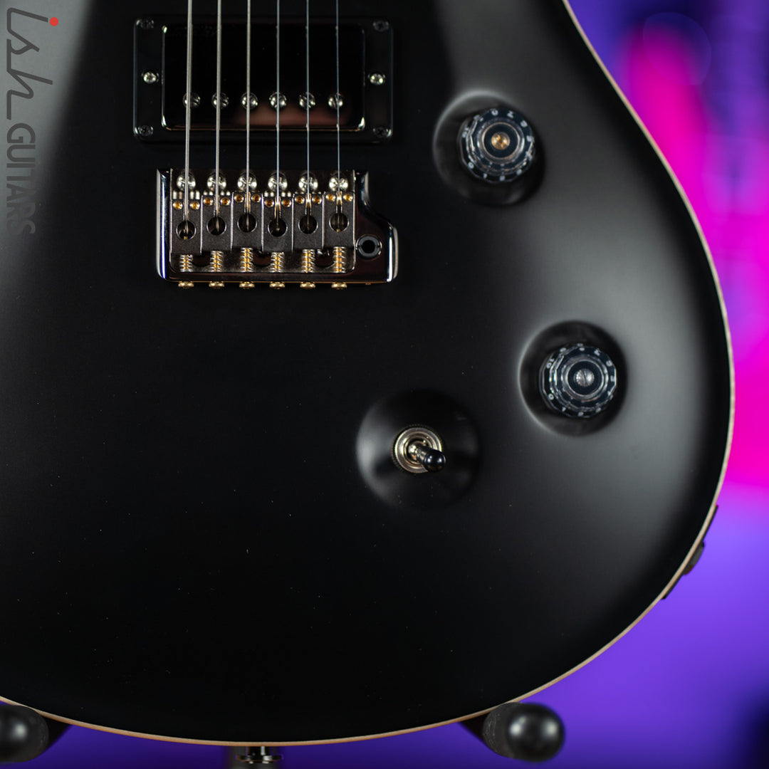 PRS Custom 24 Wood Library Black Opaque Satin