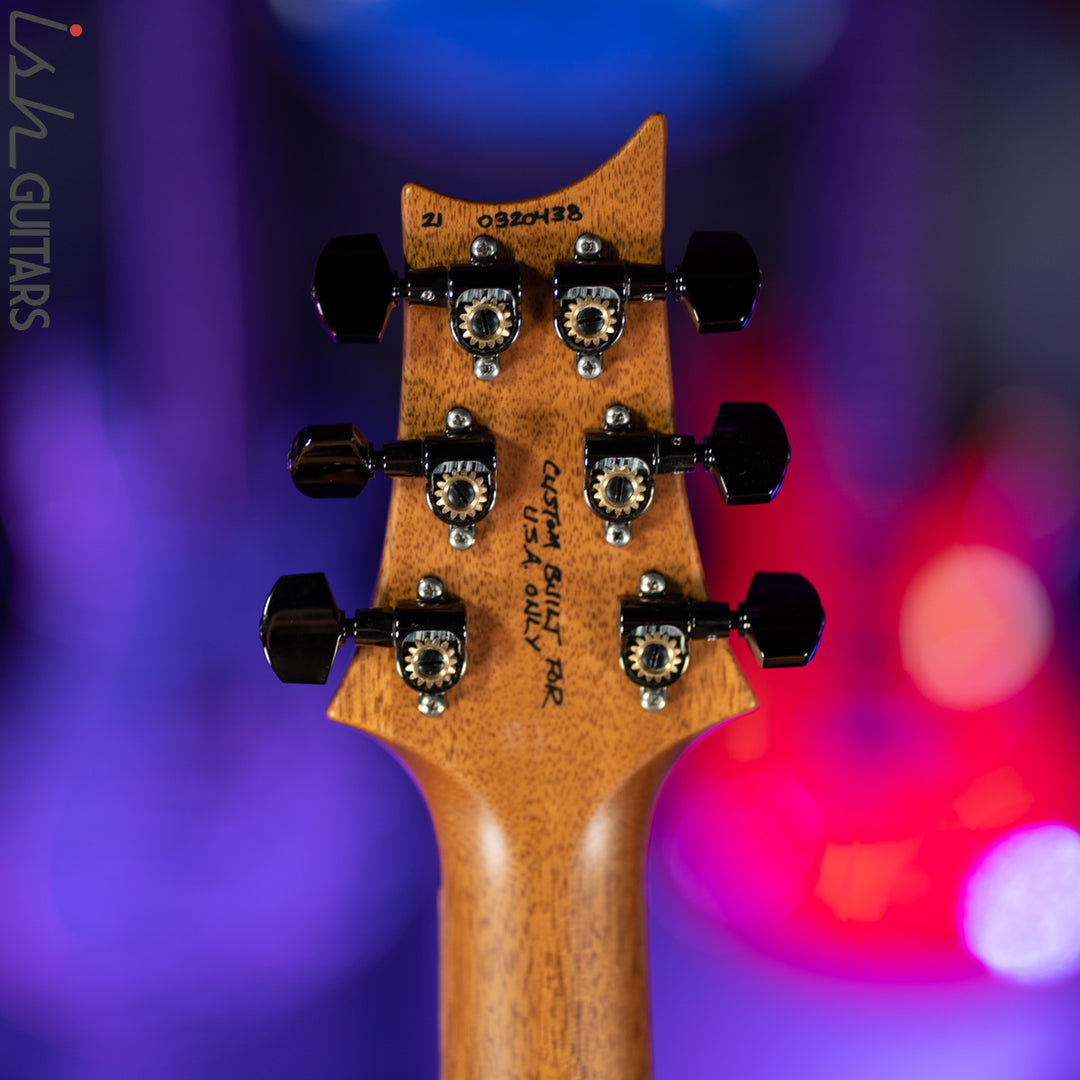 PRS Custom 24 Wood Library Black Opaque Satin