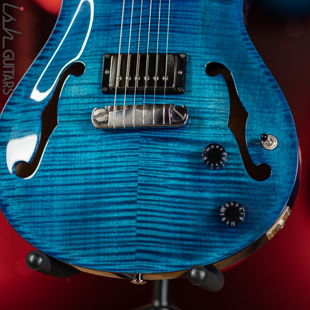 2003 PRS McCarty Hollowbody II Whale Blue 10 Top
