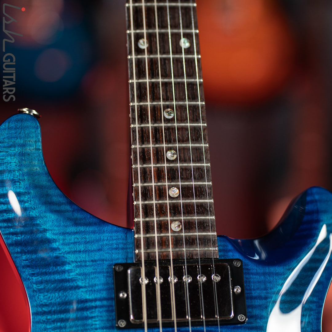 2003 PRS McCarty Hollowbody II Whale Blue 10 Top