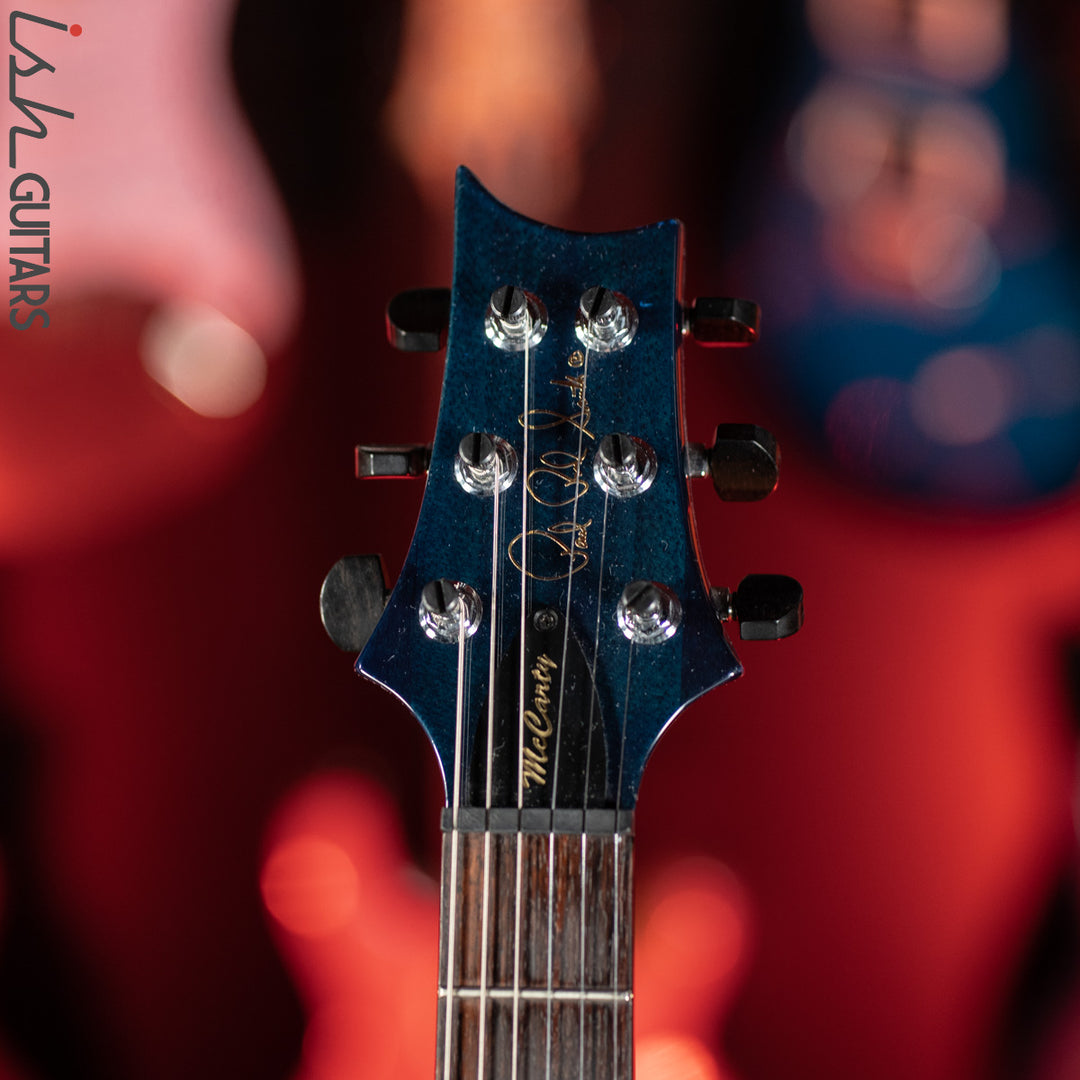 2003 PRS McCarty Hollowbody II Whale Blue 10 Top