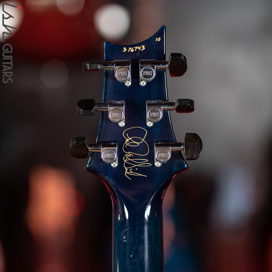 2003 PRS McCarty Hollowbody II Whale Blue 10 Top