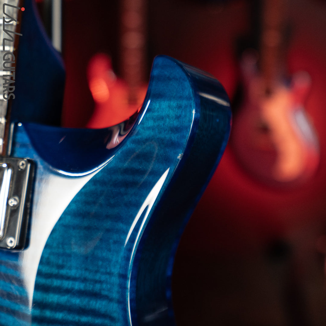 2003 PRS McCarty Hollowbody II Whale Blue 10 Top