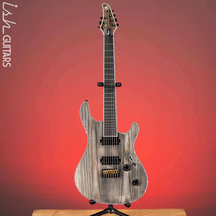 Mayones Regius Gothic 7 7-String Electric Guitar Antique Black