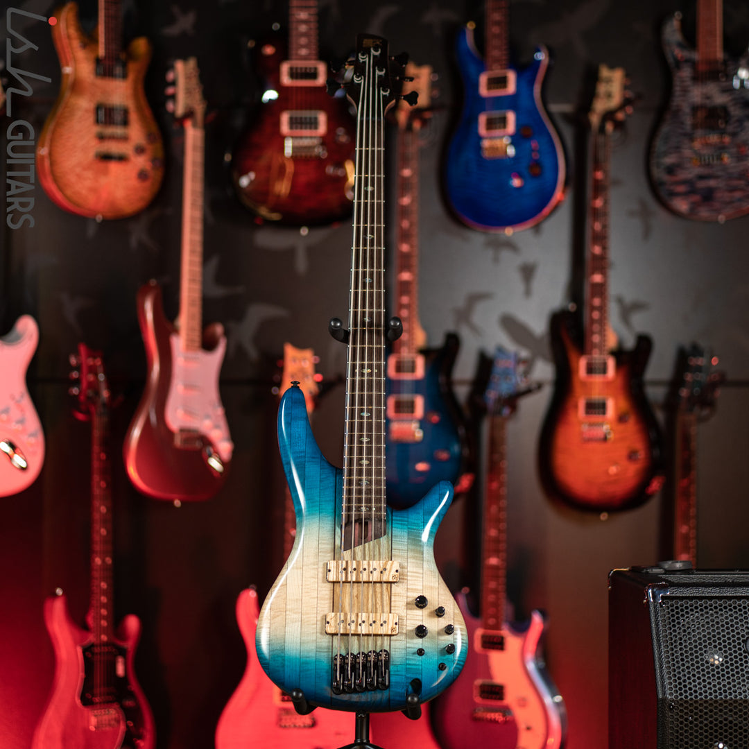 Ibanez Premium SR5CMLTD 5-String Caribbean Islet Low Gloss