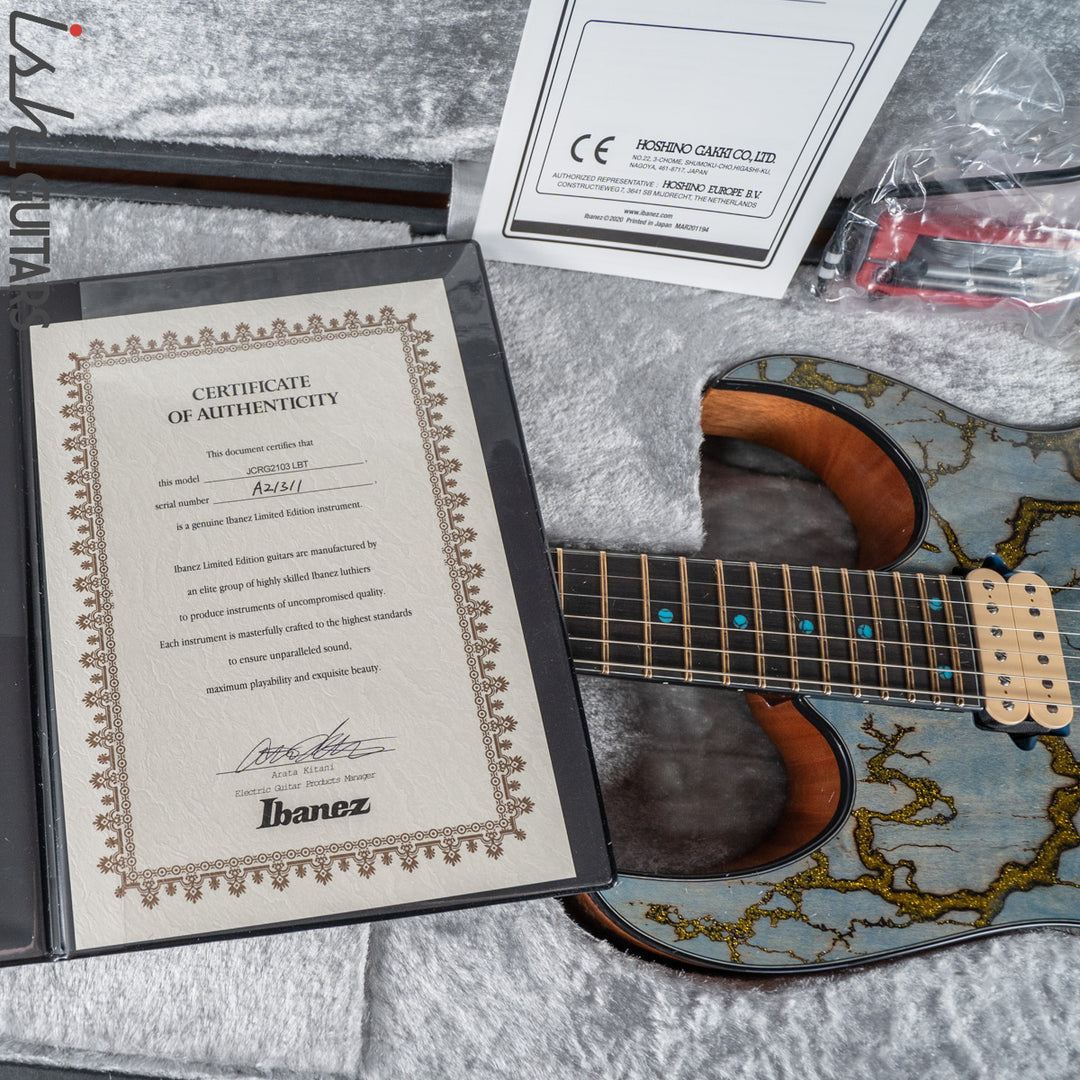 Ibanez JCRG2103 J Custom Limited Series Electric Guitar Resin Top