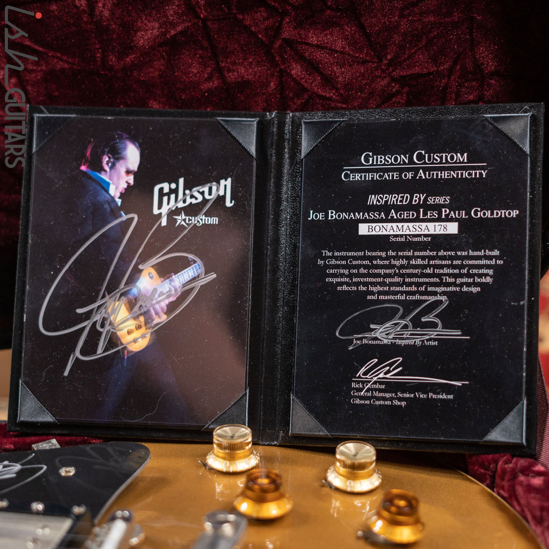 2009 Gibson Custom Shop Aged “Inspired by” Joe Bonamassa ‘57 Reissue Goldtop