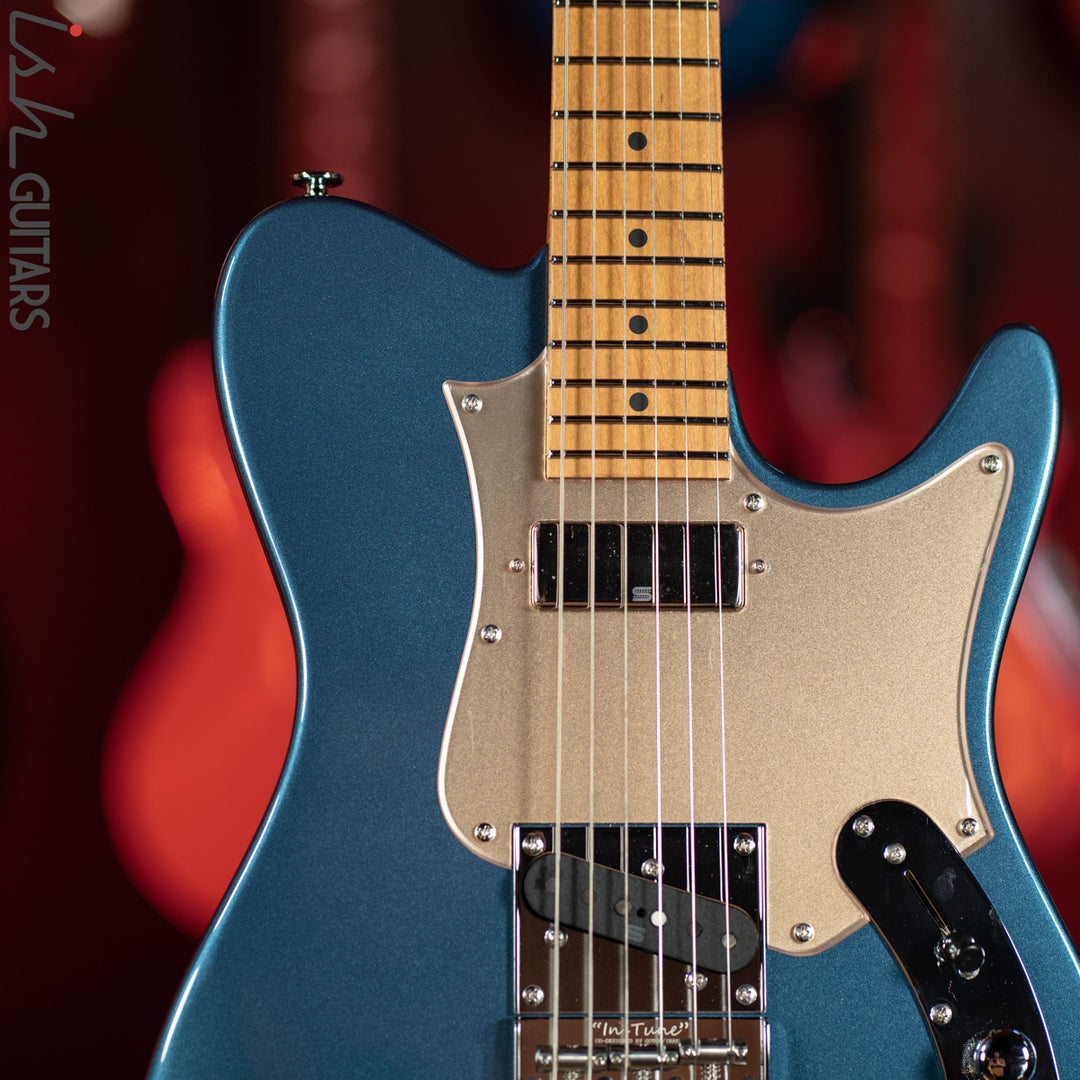 Ibanez Prestige AZS2209H Electric Guitar Prussian Blue Metallic
