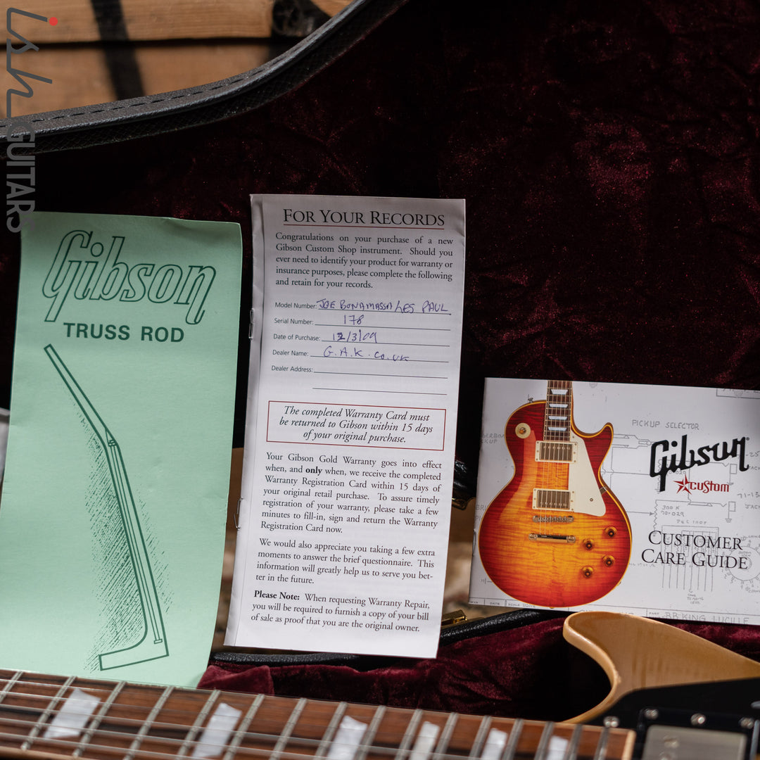 2009 Gibson Custom Shop Aged “Inspired by” Joe Bonamassa ‘57 Reissue Goldtop