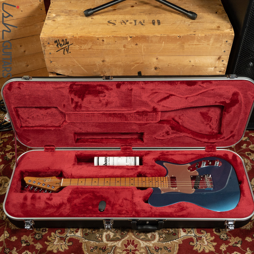 Ibanez Prestige AZS2209H Electric Guitar Prussian Blue Metallic